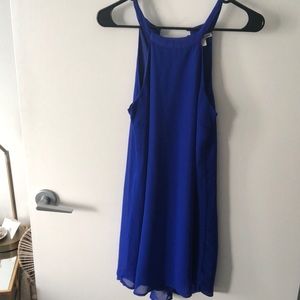 Blue Flowy dress